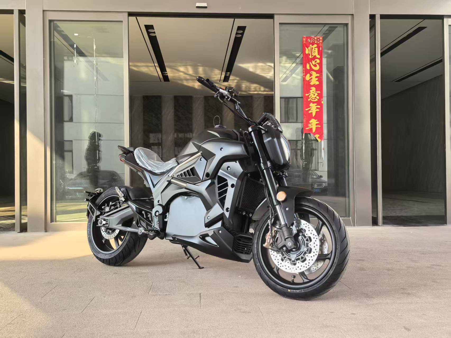 72V 5000W Electric Motorcycle - STLF 150km/h Racing Lithium Battery Adult
