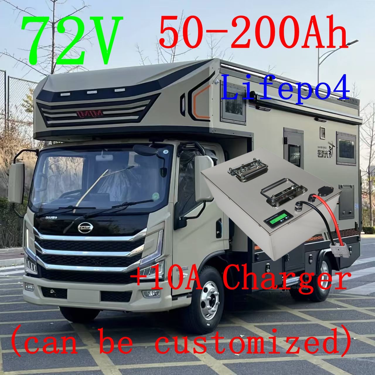 Lifepo4 72V 50Ah 60Ah 70Ah 80A - đánh giá và giá 72V 60Ah Lifepo4 Battery Pack