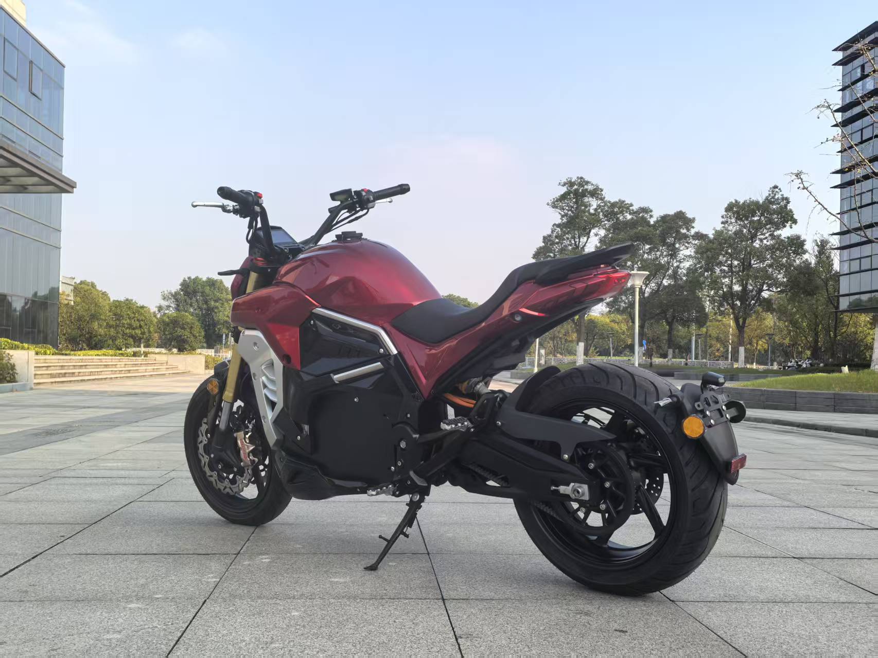 STLF 150km/h Racing Lithium Ba - đánh giá và giá 72V 5000W Electric Motorcycle