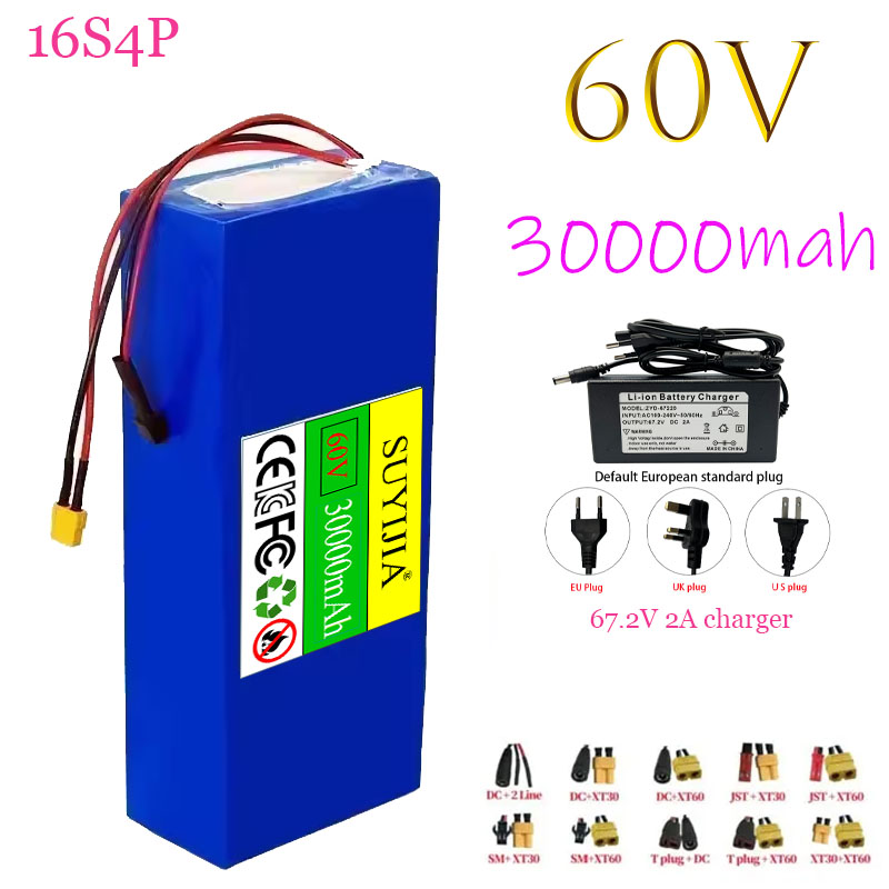 Batterie Lithium-ion 60V 100Ah - đánh giá và giá 60V 30Ah Electric Scooter Battery