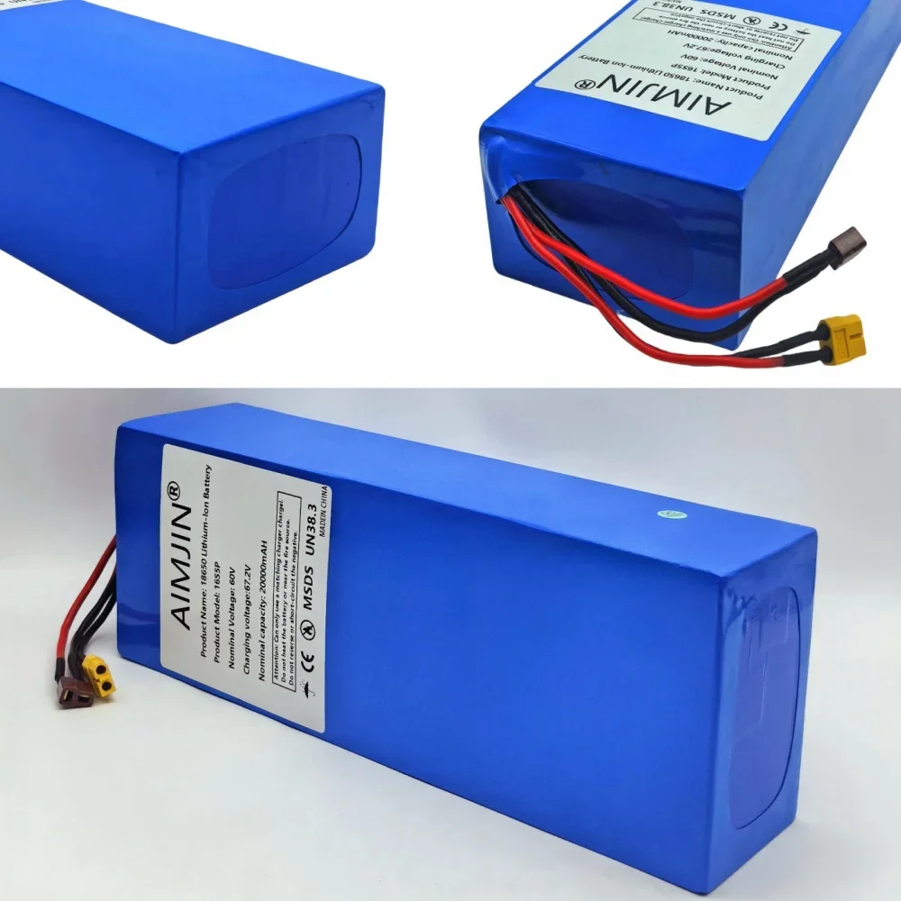 16S5P 60V 20Ah 18650 Lithium B - đánh giá và giá 60V 30Ah Electric Scooter Battery
