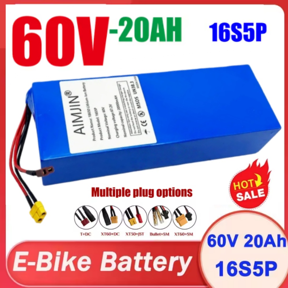 16S5P 60V 20Ah 18650 Lithium B - đánh giá và giá 60V 30Ah Electric Scooter Battery